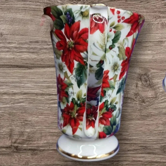 Royal Patrician poinsetta mug set of 3 coffee mugs - Picture 2 of 9